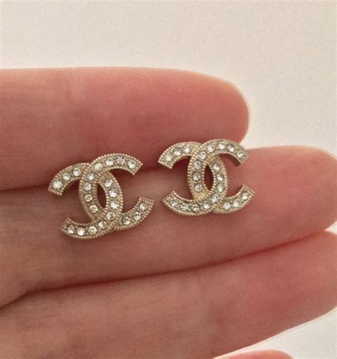 chanel earrings australia david jones|Chanel cc earrings original.